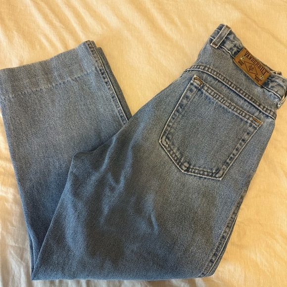 Gloria Vanderbilt Cropped Blue Jeans - Picture 1 of 4